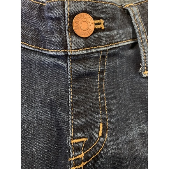 Madewell‎ Maternity Skinny Jeans Womens 30 Blue Low Rise Stretch Dark Wash - Picture 9 of 9
